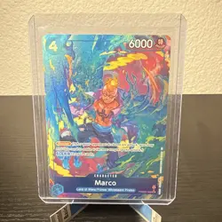 One Piece - Marco PRB02-008 (SR) Alt Art "The Best 2" Premium Booster English NM - Image 2