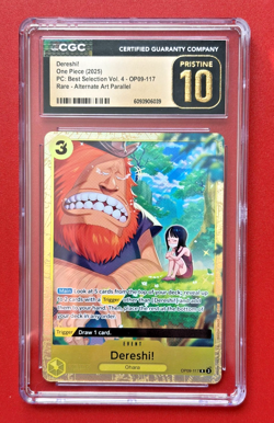 Dereshi OP09-117 Premium Best Selection Vol 4 One Piece TCG ENGLISH Pristine 10 - Image 2