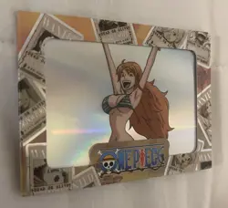One Piece Series 1- 1st Edition Nami - Super Rare Cybercel- Unscanned - Image 2