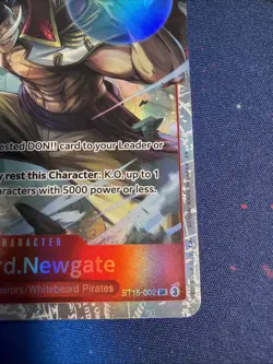 One Piece CCG Edward Newgate Royal Blood OP10 ST15-002 Super Rare - Image 2