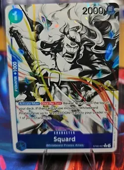 One Piece Squard ST22-007 Parallel Foil Alt Starter Deck 22 English NM - Image 1