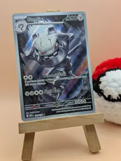 Pokemon Card Steelix 150/132 Illustration Rare Mega Evolution Near Mint - Image 1