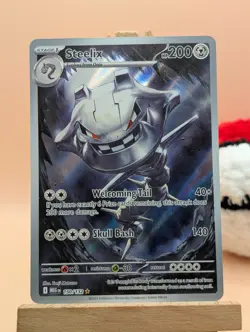 Pokemon Card Steelix 150/132 Illustration Rare Mega Evolution Near Mint - Image 2