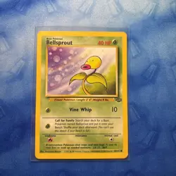 1st Edition Bellsprout 1999 Jungle 49/64 Pokemon Card - Image 1