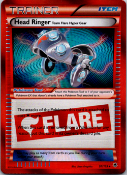Pokemon Head Ringer XY Phantom Forces Holo Rare Trainer Trading Card PHF 97/119 - Image 1