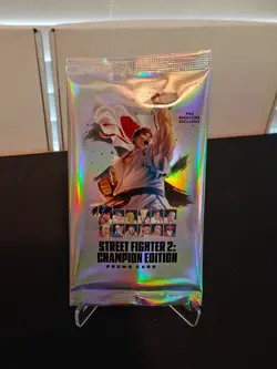 Street Fighter 2: Champion Edition Promo Card PSA Magazine Exclusive Pack SEALED - Image 1