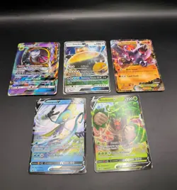 Lot of 5 Holo PROMO Pokemon Cards From 2016 & 2020 - Image 1