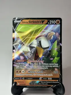 Galarian Sirfetch'd V SWSH043 SWSH: Sword & Shield Promo Cards Holo - Image 1