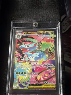 Mega Venusaur EX 177/132 Secret Rare – XY Evolutions – Pokemon Card NM - Image 1