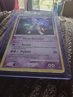 💥 Pokemon TCG Mewtwo Holo Rare Card 9/100 Majestic Dawn 2008 - Image 4