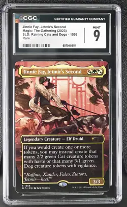 JINNIE FAY, JETMIR'S SECOND Secret Lair Display Commander Rare CGC 9 MTG - Image 1