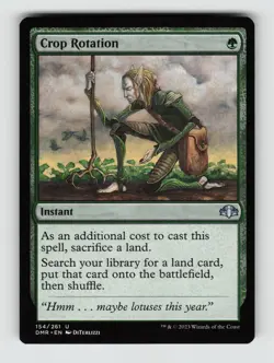 Crop Rotation*Non-Foil* Dominaria Remastered 154 NM - Image 1