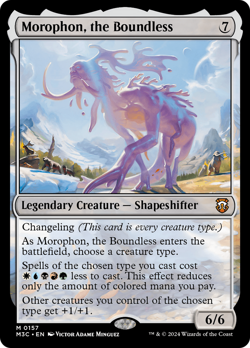 Morophon, the Boundless 157 NM M3C Modern Horizons 3 Commander Magic MTG - Image 1