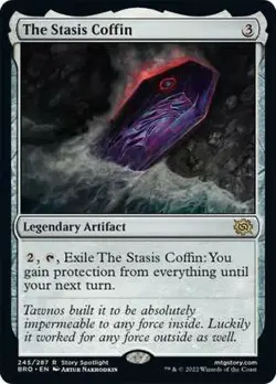 MTG The Stasis Coffin NM-Mint The Brothers' War - Image 1