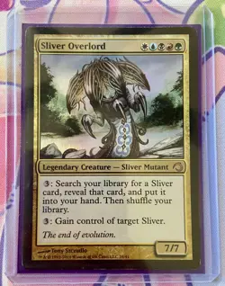 MtG - Magic the Gathering - Sliver Overlord FOIL - NM - Image 1