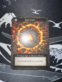 Sorcery Contested Realm -BETA - Ruby Core - Non Foil Unique - Image 3