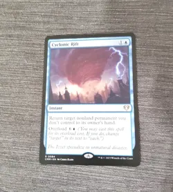 Cyclonic Rift Commander Masters Regular Magic The Gathering Fresh Pull - Image 1