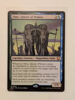 Magic: The Gathering MTG Commander: Modern Horizons 3 #2 Omo, Queen of Vesuva - Image 1