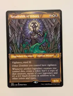 Magic: The Gathering MTG Dominaria United #312 Ratadrabik of Urborg (Showcase) - Image 1
