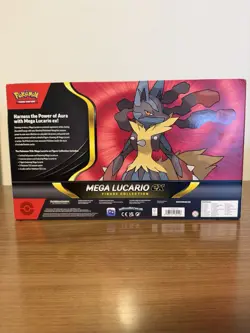 Pokemon TCG Mega Lucario ex Premium Figure Collection Box Factory Sealed - Image 2
