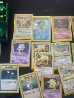 vintage pokemon cards holo lot 1995 - Image 3