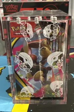 Pokemon Phantasmal Flames Booster Box New Sealed With Acrylic Case - Image 4