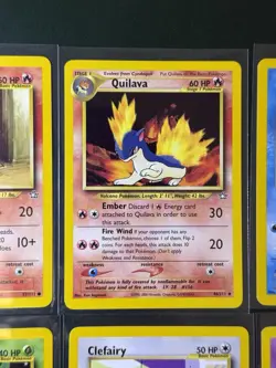 Pokemon 20 Card Lot Neo Genesis Near Mint Vintage 2000 - Image 5