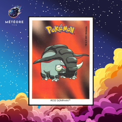 Carte Pokemon Donphan 232 Sticker Dunkin Boomer - Image 1