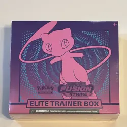 Pokemon TCG Sword & Shield Fusion Strike Elite Trainer Box Factory Sealed SWSH08 - Image 1