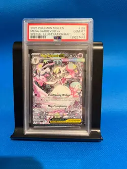 2025 POKEMON MEGA EVOLUTION SPECIAL ILLUSTRATION RARE MEGA GARDEVOIR EX PSA 10 - Image 1