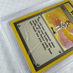 1999 Pokemon Game Lass PSA 10 SCRATCHED SLAB CASE #75 - Image 2