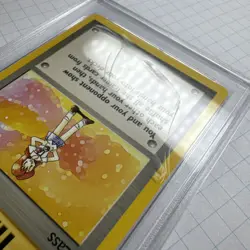 1999 Pokemon Game Lass PSA 10 SCRATCHED SLAB CASE #75 - Image 3