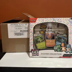 6x 151 Poster Collection Opened Case Pokemon TCG - Image 1