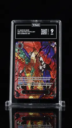 One Piece 2025 OP13-091 St. Marcus Mars Red Alternate Art Demon God pack - Image 1