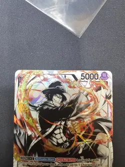 One Piece Ultra Deck Three Brothers Portgas D Ace ST13-002 Parallel Alt Art NM - Image 3