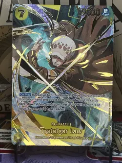 OP10-119 Trafalgar Law SP SEC - One Piece TCG English - Premium Booster Vol. 2 - Image 1