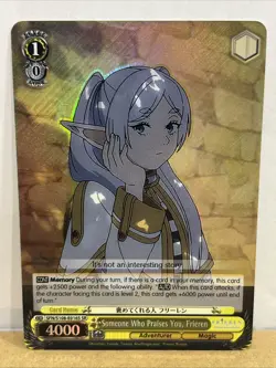 Someone Who Praises You, Frieren SFN/S108-E016 SR NM Weiss Schwarz Journey’s End - Image 1