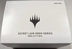 New Sealed Magic The Gathering Secret Lair Drop Series OMG KITTIES! MTG Wizards 630509914340 - Image 1