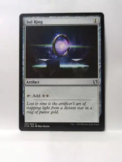 Sol Ring Commander 2019 Regular - Image 1