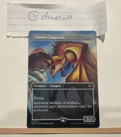 Clarion Conqueror (Borderless) Tarkir: Dragonstorm Regular - Image 1