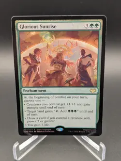 Glorious Sunrise Innistrad: Crimson Vow Foil - Image 1