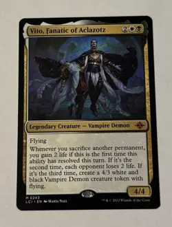 MTG Vito, Fanatic of Aclazotz - The Lost Caverns Of Ixalan LP - Image 1