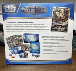 Pokemon Center Stellar Crown SV07 Elite Trainer Box ETB Sealed - Image 3