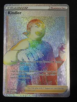 Pokemon TCG Kindler 179/172 Brilliant Stars Secret Rare Rainbow Full Art NM - Image 1