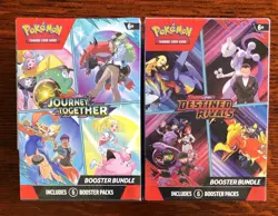 Pokemon TCG S&V Destined Rivals & Journey Together Booster Bundle - NEW & SEALED - Image 1