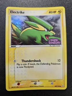 Pokemon EX Holon Phantoms Electrike Stamped Reverse Holo 64/110 NEAR MINT - Image 1