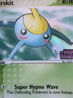 Surskit 82/110 EX Holon Phantoms Stamped Reverse Holo Pokemon Card NM - Image 5