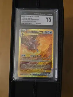 ORIGIN FORME PALKIA VSTAR Crown Zenith Holo #GG67 CGC 10 Pokemon - Image 1