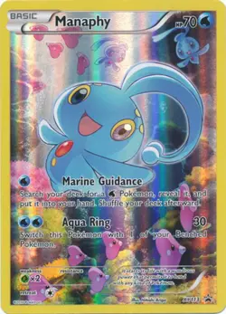 Manaphy - XY113 - Mythical Pokemon Collection - Manaphy LP, English Pokemon Prom - Image 1