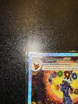 Umbreon ex 161/131 Prismatic Evolutions Special Illustration Pokemon Card NM - Image 3